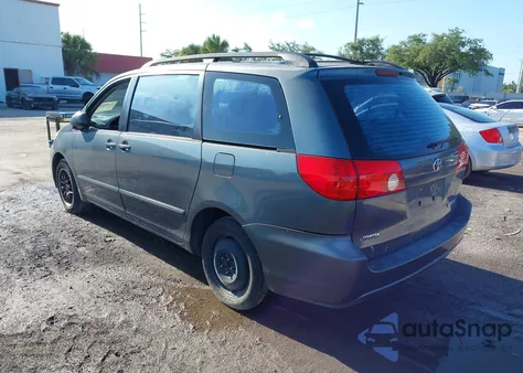 2008 Toyota Sienna Ce z USA, uszkodzony, nr VIN 5TDZK23C18S132213